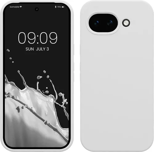 Vista 71 de kwmobile Funda Compatible con Google Pixel 6 Pro - Funda de teléfono de silicona TPU con acabado suave - Azul Arrecife