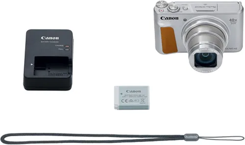 Vista 8 de Cámara digital Canon Powershot SX740 HS (plata) + 64GB de memoria + empuñadura estabilizadora + paquete de software + más (paquete de valor)