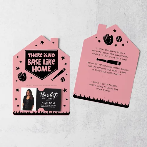 Vista 6 de There is No Base Like Home Real Estate Mailers Envelopes Included M53-M001