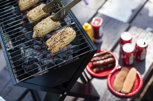 Vista 4 de NFL X-Grill - Parrilla portátil para acampar