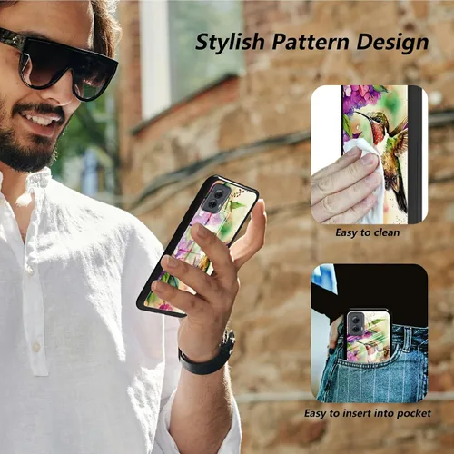 Vista 29 de Funda para Motorola Moto G Stylus 5G 2021 de vidrio templado, funda negra con diseño de mujer negra africana para mujeres y hombres, antiarañazos, a