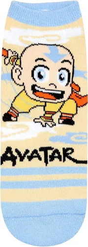 Vista 4 de Hyp Avatar The Last Airbender Aang Appa Yip Yip JuniorsWomens 5 Pack Calcetines tobilleros