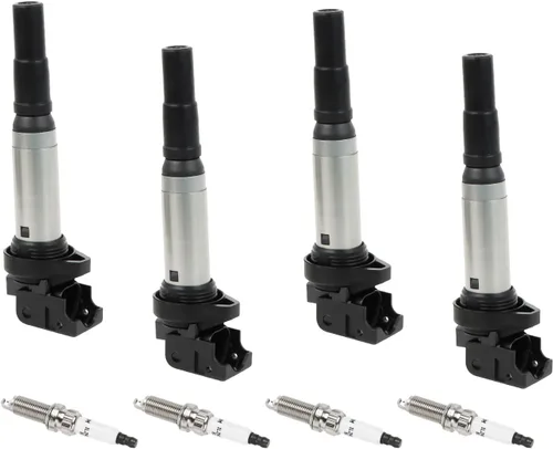 Vista 13 de Paquete de 6 bobinas de encendido UF242 y bujía de iridio IZFR5K11 compatible con Honda Accord Odyssey 3.0L 3.5L V6, Acura CL TL 3.2L V6 Reemplazar