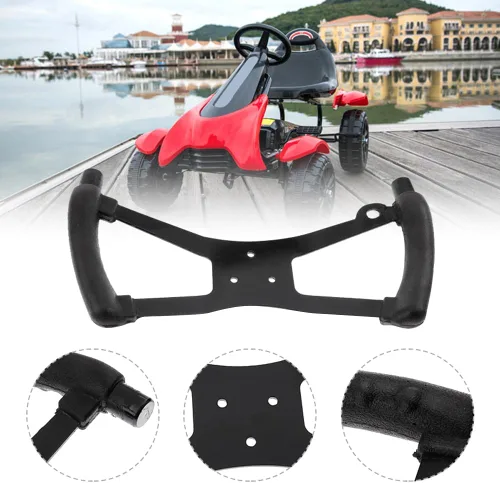 Vista 5 de Go Kart - Volante con forma de mariposa, volante de repuesto para carritos de Go Kart