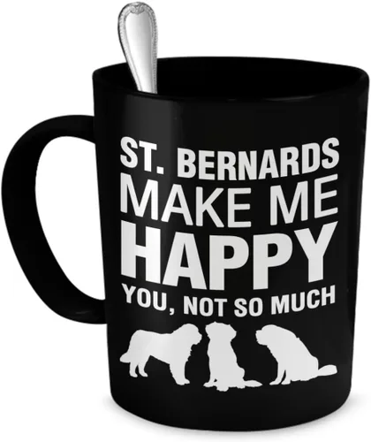 Vista 7 de DogsMakeMeHappy Taza Basset Hound – Basset Hounds Make Me Happy – Taza de café Basset Hound – Regalos de Basset Hound