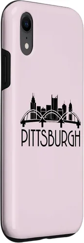 Vista 54 de iPhone 16 Pittsburgh Skyline 412 Steel City Case