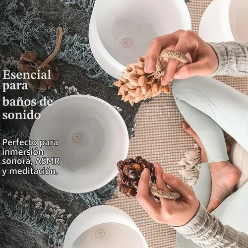 Vista 4 de Meinl Sonic Energy Seed Shell Shaker Instrumento de percusión — Sonidos naturales para meditación, ASMR, terapia de sonido, yoga
