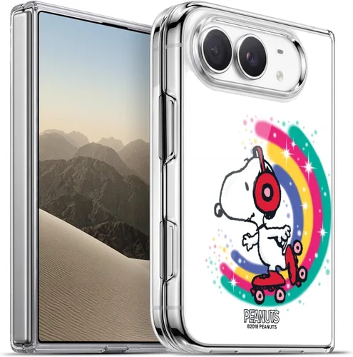 Vista 95 de Head Case Designs Funda de gel con licencia oficial de Peanuts Beach Surf Snoopy Boardwalk Airbrush [protección de grado militar] compatible