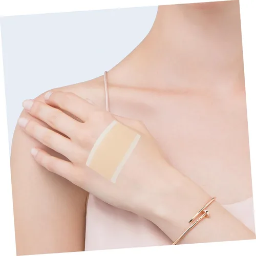 Vista 4 de Parche adhesivo para tatuajes, cinta de piel de silicona, parche para cicatrices, 10