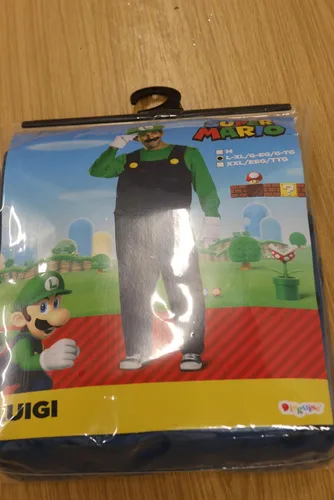 Vista 7 de Disguise Disfraz Luigi Deluxe para hombre