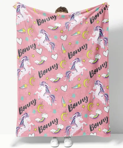 Vista 33 de OLIVE OLIVIA Mantas personalizadas para niños con nombres, mantas personalizadas con nombre para adultos, manta personalizada, regalo