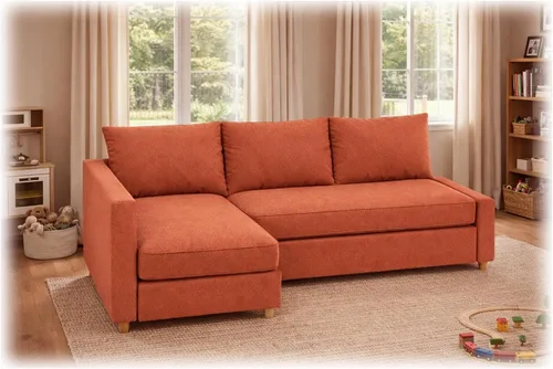 Vista 9 de Friheten - Funda de repuesto de poliéster de larga duración, compatible con sofá cama Friheten de IKEA o funda seccional de esquina. Solo funda