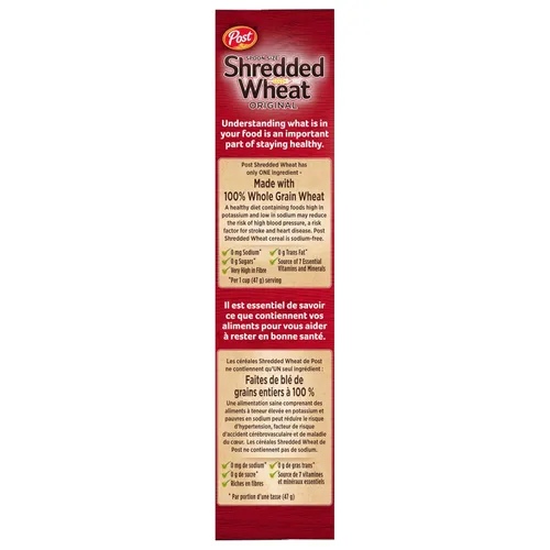 Vista 7 de Post Cereal original de trigo triturado tamaño cuchara 18.52 oz