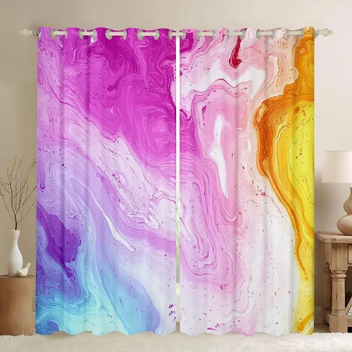 Vista 11 de Erosebridal Cortinas de baloncesto de béisbol, fútbol, rugby, tratamiento de ventanas para niños, niñas, adolescentes, con temática de deportes