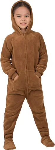 Vista 7 de Footed Pajamas - Pijama de una pieza de chenilla para niños pequeños Enterizo de pijama de una pieza para niños y niñas Unisex
