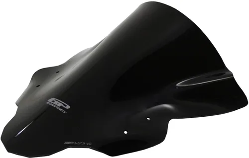 Vista 6 de GP Kompozit Parabrisas Touring negro compatible con Bajaj Pulsar NS200 2011-2023 15.7 in