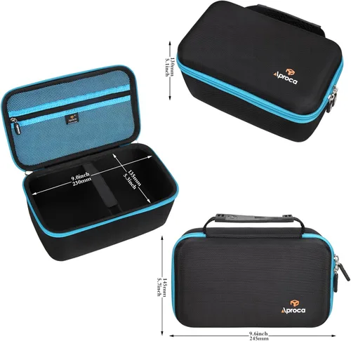 Vista 6 de Aproca Funda compatible con Makita XTR01Z 18V LXT de iones de litio sin escobillas, router compacto inalámbrico, bolsa protectora de almacenamiento