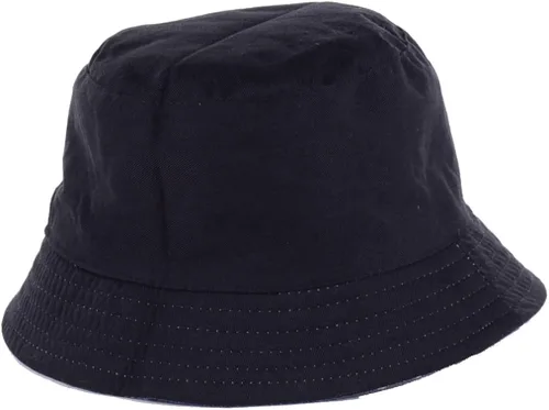 Vista 3 de BYOS - Sombrero de pescador unisex con estampado reversible de moda, plegable, de algodón ligero para exteriores