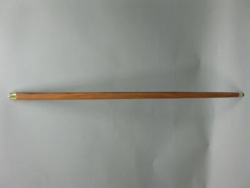 Vista 5 de Bastón de madera vintage de latón antiguo con perilla mango de latón marrón hecho a mano bastón