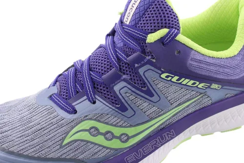Vista 3 de Saucony Tenis de correr S10415-2 para mujer, NieblaPúrpuraMenta