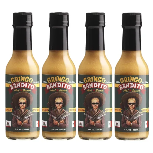 Vista 11 de Gringo Bandito Salsa picante, 5 onzas (Paquete de 4)
