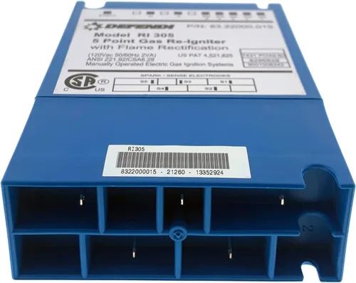 Vista 2 de WP8286828 RI 305 - Módulo de chispa de reencendido de gas de 5 puntos para rango de gas Whirlpool