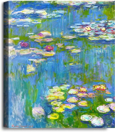 Vista 250 de A&T ARTWORK Antibes Seen from The Salis Gardens de Claude Monet Las Obras de Arte Clásico Mundial Reproducciones, Impresiones de Arte en Lienzo