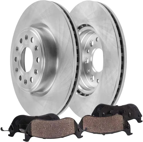 Vista 29 de Detroit Axle - Kit de freno trasero para Ford Explorer 2020-2025 2024-2025 Rotores de freno de disco Mustang Pastillas de freno de cerámica