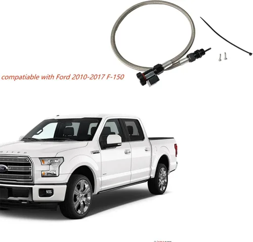 Vista 3 de varillas de bloqueo de nivel de aceite de transmisión automática de aluminio 22200 Compatibles con camionetas Ford 2010-2017 F-150