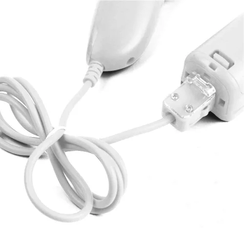 Vista 7 de ZOTAIN Wii Remote Controller and Wii Nunchuk Controller with Silicone Case and Wrist Strap Compatible for Nintendo Wii & Wii U (White)