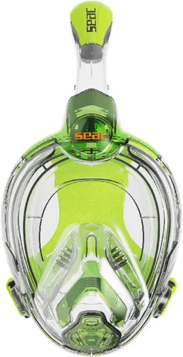 Vista 13 de SEAC Libera, Full Face Snorkeling Mask, Hypoallergenic Silicone, Quick Release, EN136:2000 Certified, 4 Sizes