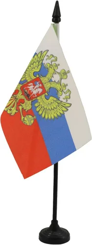 Vista 207 de AZ FLAG Aland Table Flag 4x6 in 100D Polyester Plastic Base Indoor use Finnish 15x10 cm desk flag stitched finish with reinforced edges with