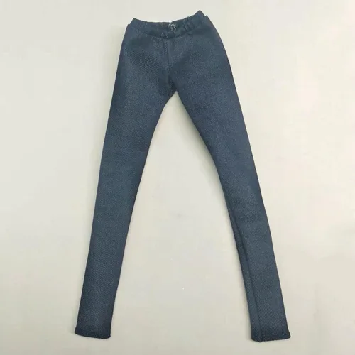 Vista 3 de Gazechimp Pantalones de lápiz coloridos para muñecas de 1/4 para ropa de muñeca BJD, pantalones ajustados, azul