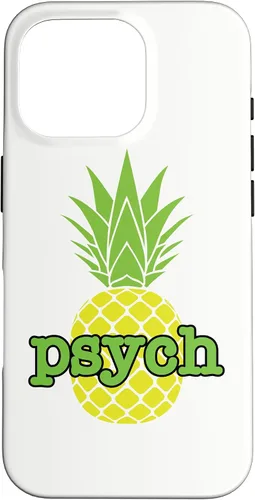 Vista 20 de Funda blanca para iPhone 16 Psych Pineapple Fruit