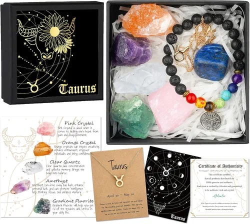 Vista 14 de Hihealer Regalos del zodiaco para mujeres, regalos espirituales, regalos del zodiaco, regalos de astrología para mujeres, regalos de horóscopo