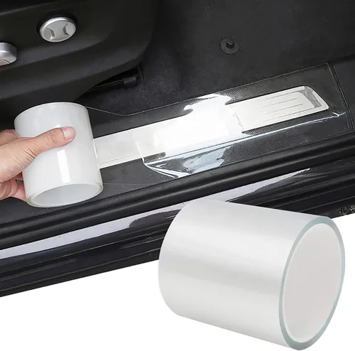 Vista 10 de Storystore Protector Universal de Borde de Puerta de Automóvil, 2 Pulgadas x 33 Pies Protector de Umbral de Puerta, Tira Anticolisión Automotriz