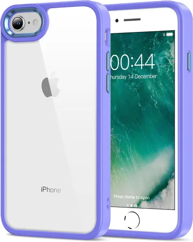 Vista 188 de HOOMIL Funda para iPhone 7 Plus/iPhone 8 Plus de 5.5 Pulgadas, sin amarillamiento, protección contra caídas, cubierta trasera dura transparente