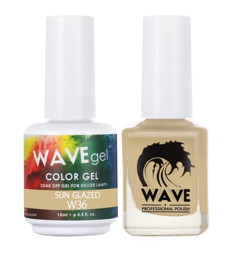 Vista 144 de WAVEGEL - Juego dúo de gel y esmalte de uñas a juego - Colección Simplicity - #P109 Blizzard I 0.5 onzas