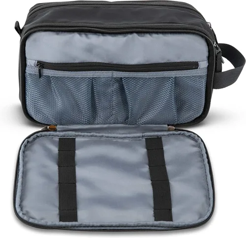Vista 5 de Samsonite Top Zip Deluxe Kit de viaje, talla única, negro, Negro -, Samsonite Top Zip Deluxe Kit de viaje, talla única, negro