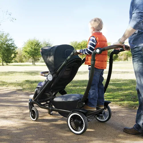 Vista 5 de Austlen Entourage Stroller Platform Rider: Accesorio para cochecito doble para bebés y niños pequeños