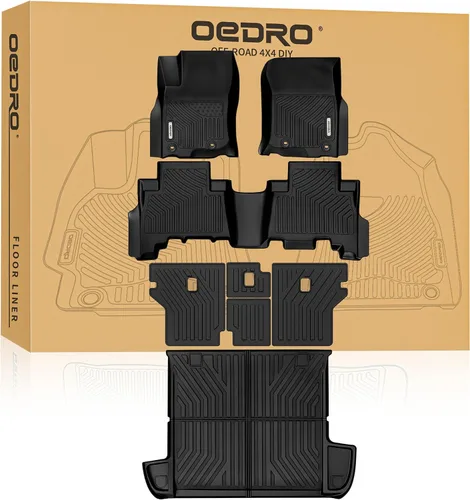 Vista 13 de [Usado] OEDRO Revestimiento del Maletero de Carga Compatible con Chevrolet Equinox/GMC Terrain 2010-2017, Tapete de Carga Antideslizante de Ajuste
