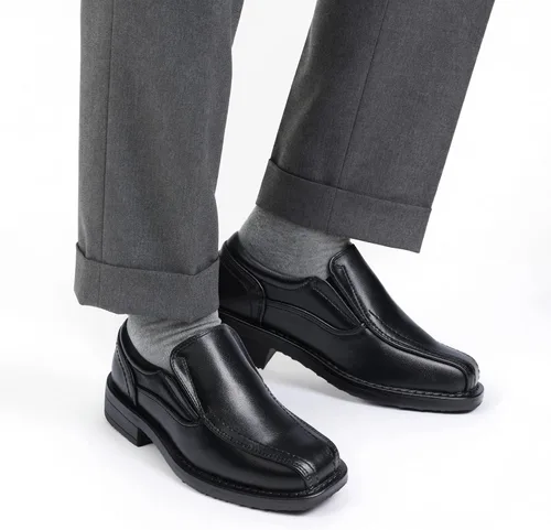 Vista 2 de Bruno Marc Mocasines sin cordones para niños Negro