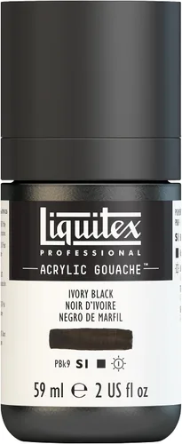 Vista 53 de Liquitex - Gouache acrílico profesional, botella de 2 onzas (59 ml), verde aguamarina brillante