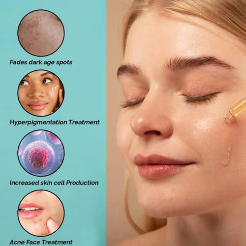 Vista 6 de Ammuri Suero de retinol al 5% (máx), suero de retinol de alta resistencia para la cara, fórmula antienvejecimiento, suero facial para mujeres