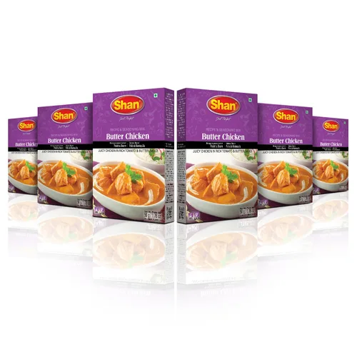 Vista 153 de Shan Chicken 65 - Mezcla de recetas y condimentos de 2.1 oz (60 g) - Polvo de especias para pollo frito picante agridulce - Adecuado