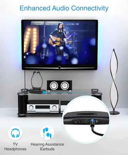 Vista 3 de BlueRigger Toslink - Cable de audio óptico digital - 1.5 pies - (cable de fibra óptica, chapado en oro de 24 K) S/PDIF Cable óptico de audio digital
