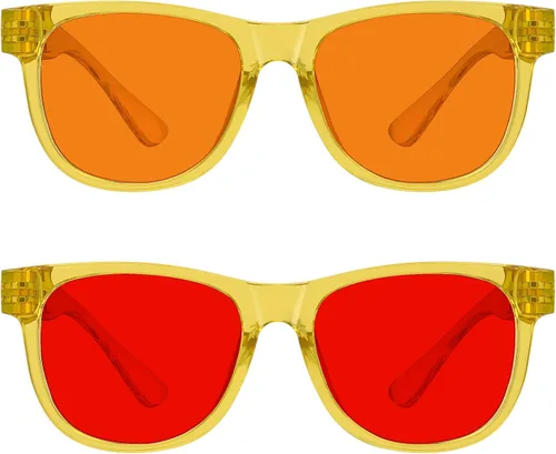 Vista 41 de Eyekepper Gafas de luz azul para hombre y mujer, paquete de 6 lentes Pilot Paquete de 6 color mezclado