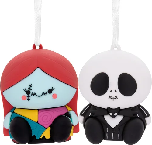 Vista 9 de Hallmark Better Together Star Wars: The Mandalorian and Grogu - Adornos magnéticos de Navidad, juego de 2, inastillables