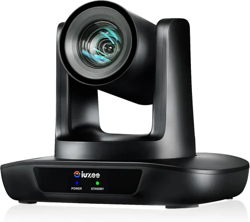 Vista 11 de Cámara PTZ 4K UHD con seguimiento automático AI, zoom óptico 20X, USB3.0/HDMI/LAN PoE, transmisión en vivo IP, cámara de sala de conferencias PTZ