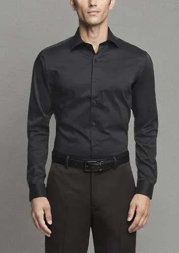 Vista 6 de Van Heusen - Camisa de vestir para hombre, corte entallado, cuello flexible, elástica, ultra libre de arrugas